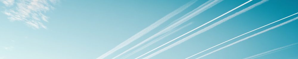 Aviation air quality impact assessment showing atmospheric emissions from air travel